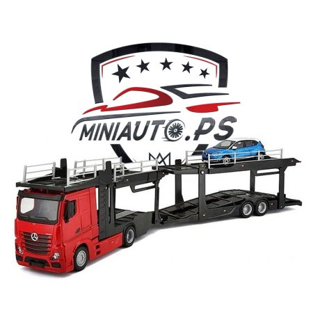 شاحنة مرسيدس ناقلة سيارات Mercedes Benz Actros with Renault قياس 1/43 إصدار misto